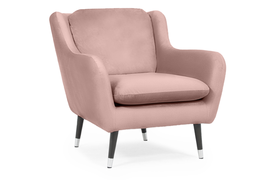 AFOS Fotel różowy - zdjęcie 1