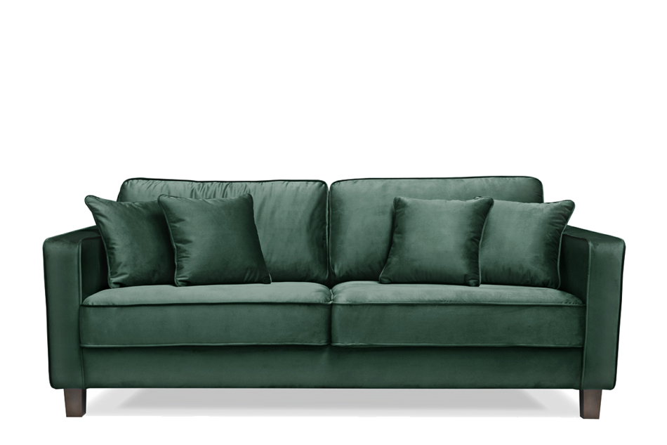 KANO Sofa 3 ciemny zielony - zdjęcie 0