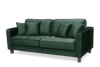 KANO Sofa 3 ciemny zielony - zdjęcie 2