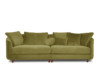 JUNI Sofa 4 oliwkowy - zdjęcie 1