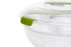 CAIMA Pojemnik na sałatkę przezroczysty/zielony - zdjęcie 4