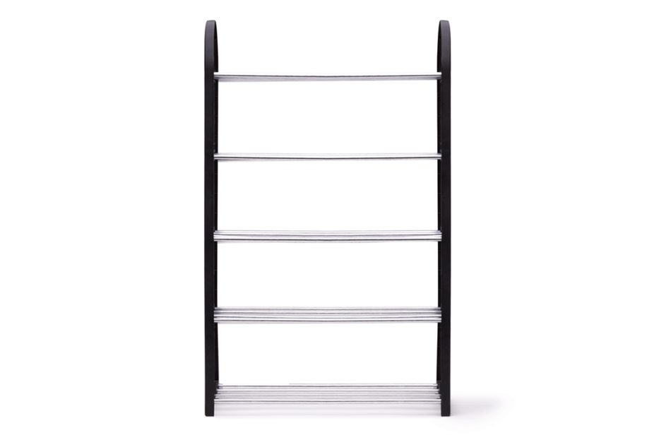 SELAGO Stojak na buty srebrny/czarny - zdjęcie 1