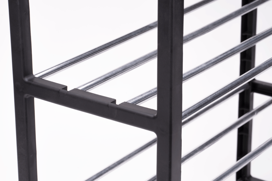 SELAGO Stojak na buty srebrny/czarny - zdjęcie 3