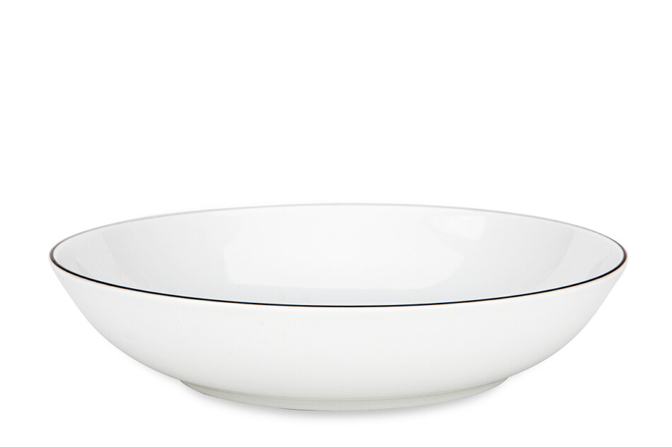 NORA CZARNY RANT Zestaw obiadowy 6os. (30 el.) Czarny Rant - zdjęcie 6