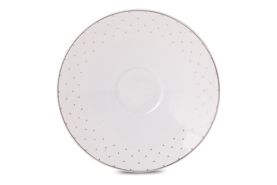 AMELIA CARMEN Komplet filiżanek 6os. (12el.) biały - zdjęcie 2