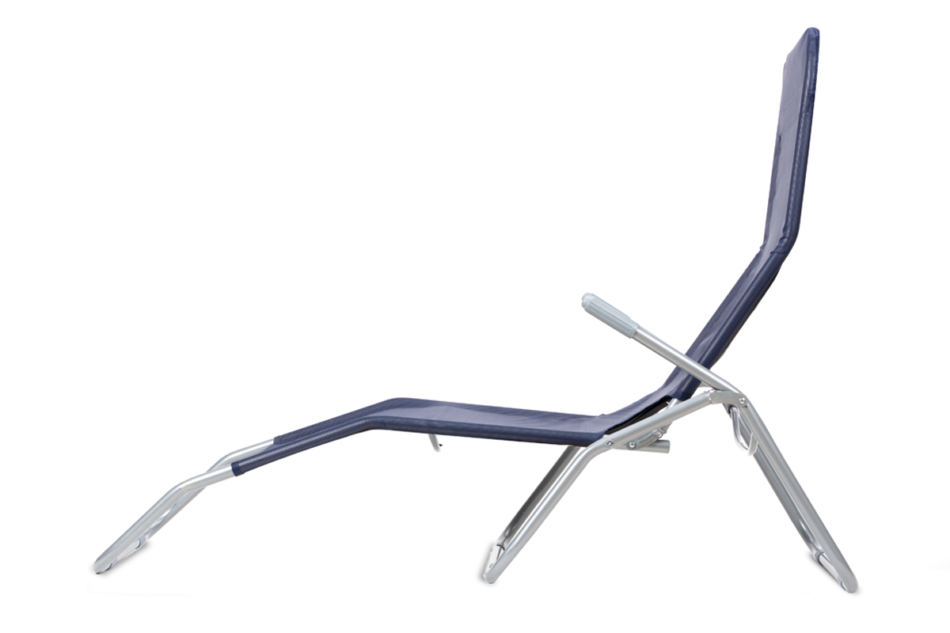 TRAGULUS Leżak ogrodowy granatowy - zdjęcie 1