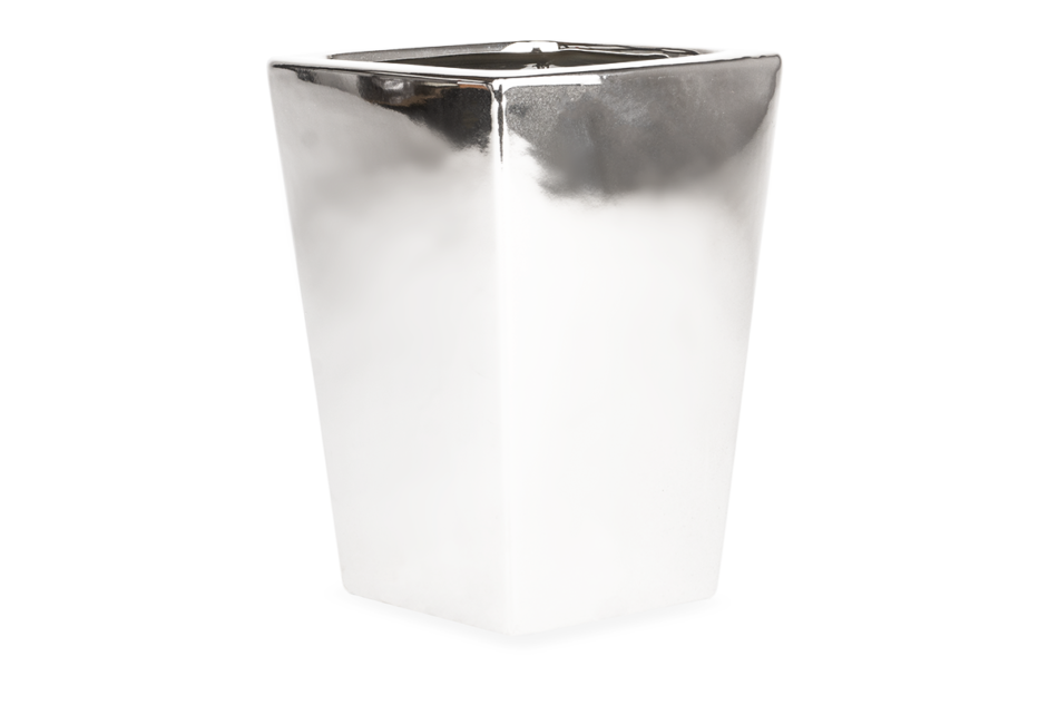 ALBUS Osłonka kwadrat srebrny - zdjęcie 1