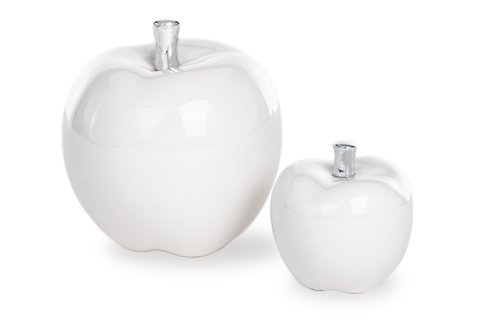 BIFLO Figurka jabłko biały - zdjęcie 1
