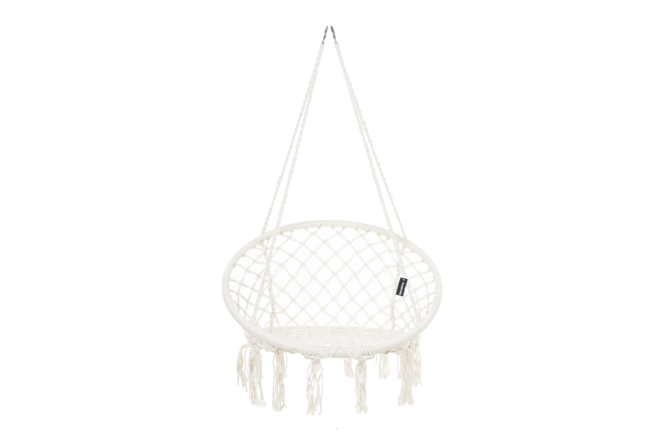 WARDI Fotel wiszący beżowy - zdjęcie 1