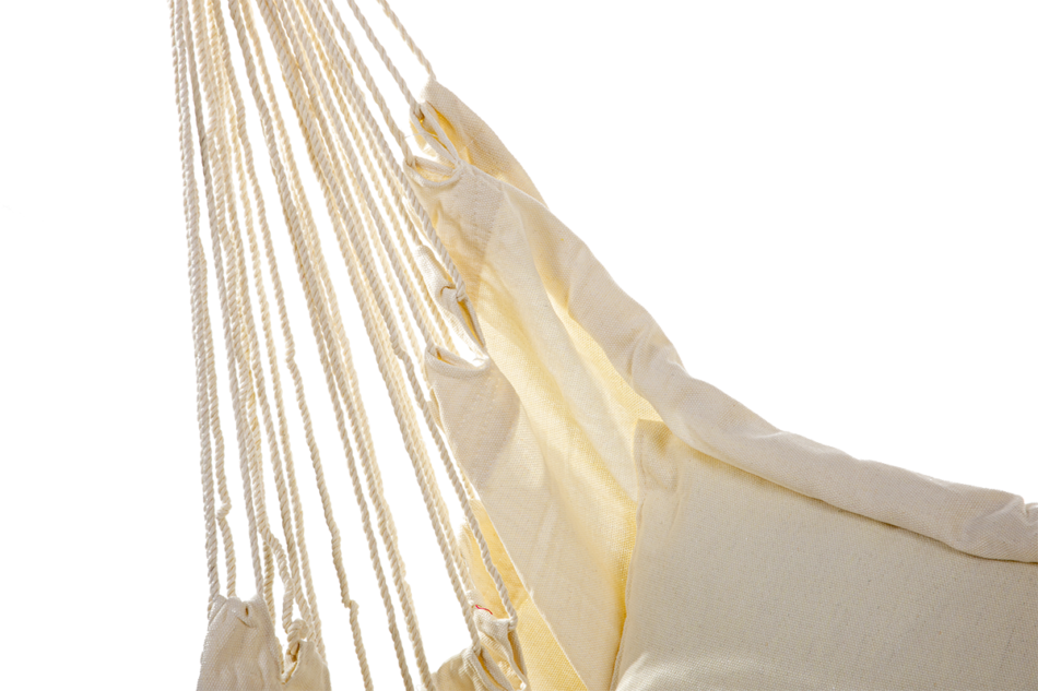 ANTERI Fotel wiszący beżowy - zdjęcie 5