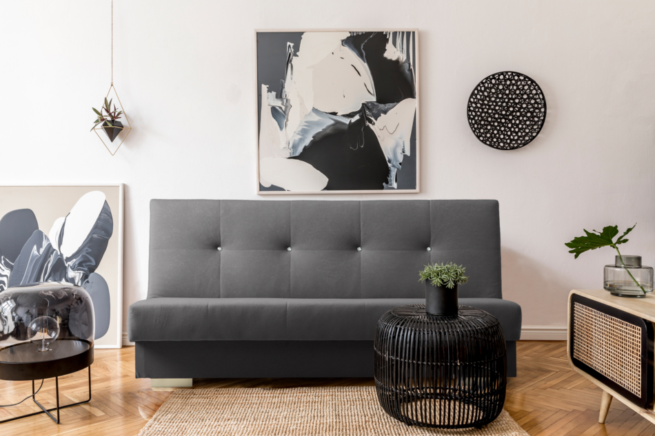 MIGELI Wersalka szary - zdjęcie 5