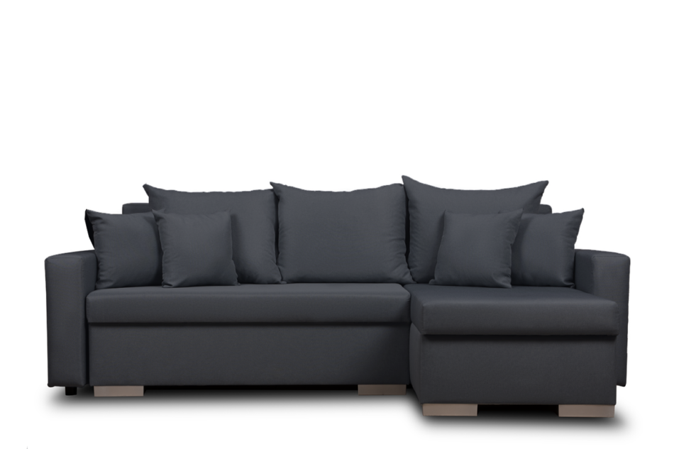 HALLIS Narożnik rozkładany (lewy/prawy) antracytowy - zdjęcie 0