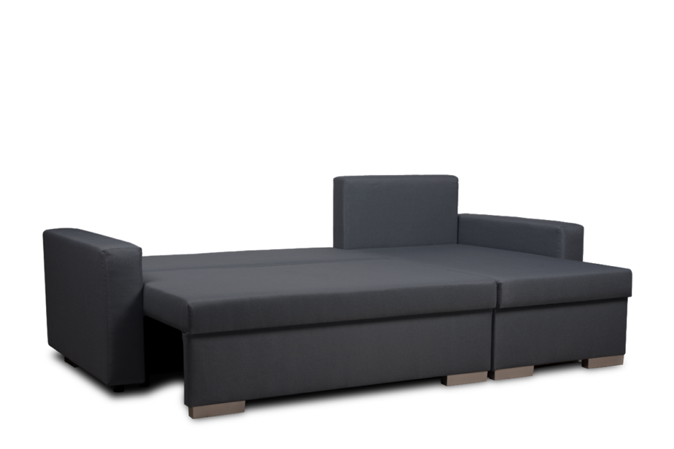 HALLIS Narożnik rozkładany (lewy/prawy) antracytowy - zdjęcie 4