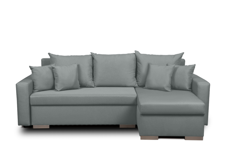 HALLIS Narożnik rozkładany (lewy/prawy) jasny szary - zdjęcie 0