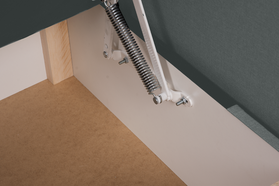 HALLIS Narożnik rozkładany (lewy/prawy) jasny szary - zdjęcie 5