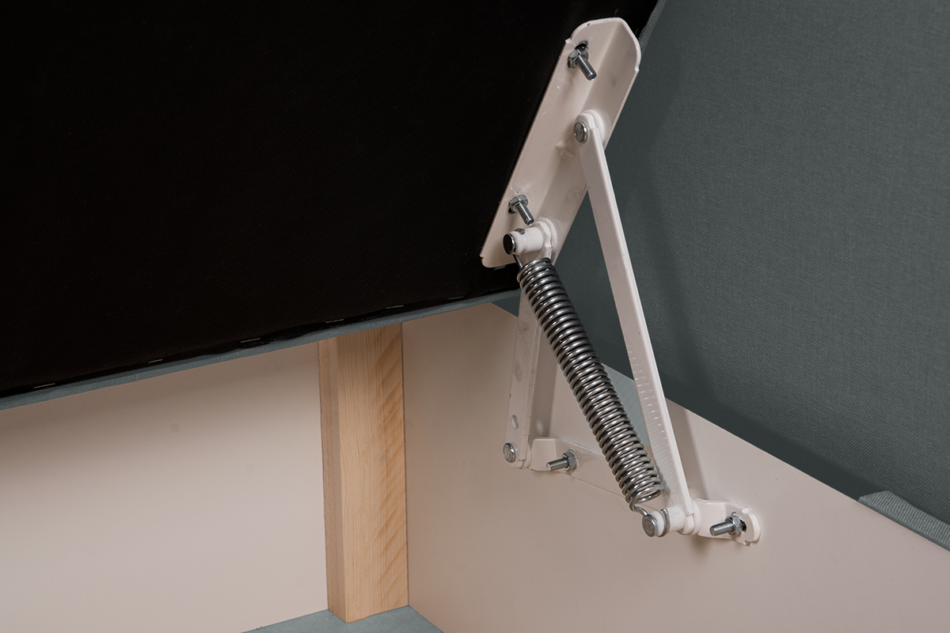 HALLIS Narożnik rozkładany (lewy/prawy) jasny szary - zdjęcie 4