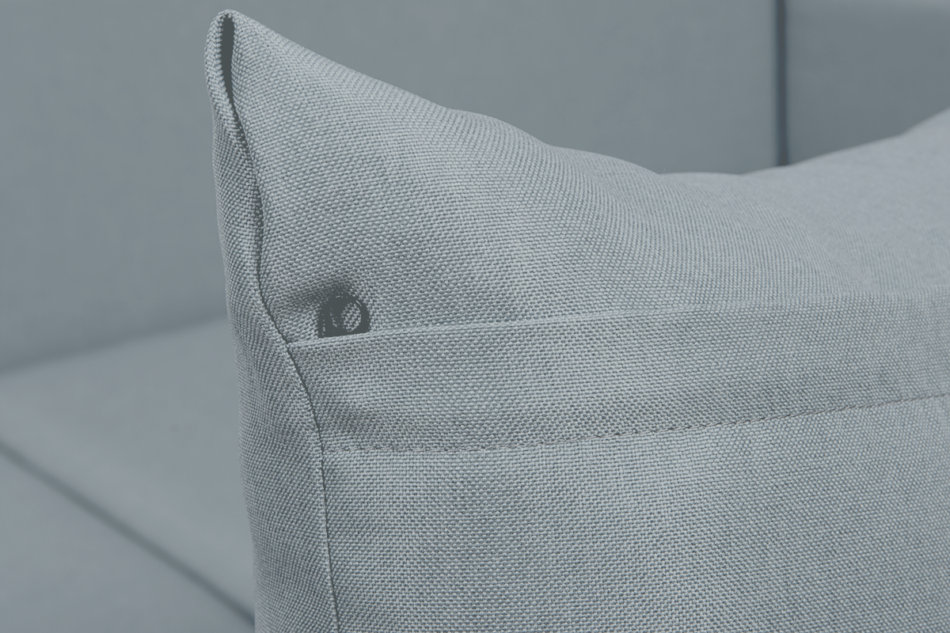 HALLIS Narożnik rozkładany (lewy/prawy) błękitny - zdjęcie 9