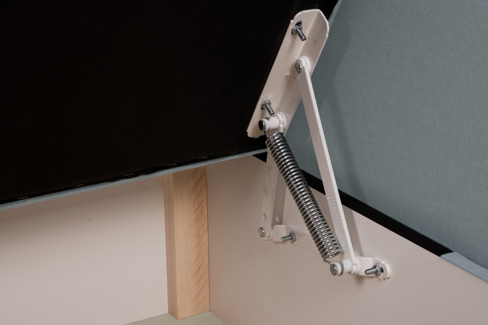 HALLIS Narożnik rozkładany (lewy/prawy) błękitny - zdjęcie 11