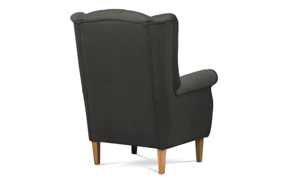 NIROS Fotel ciemny szary - zdjęcie 4