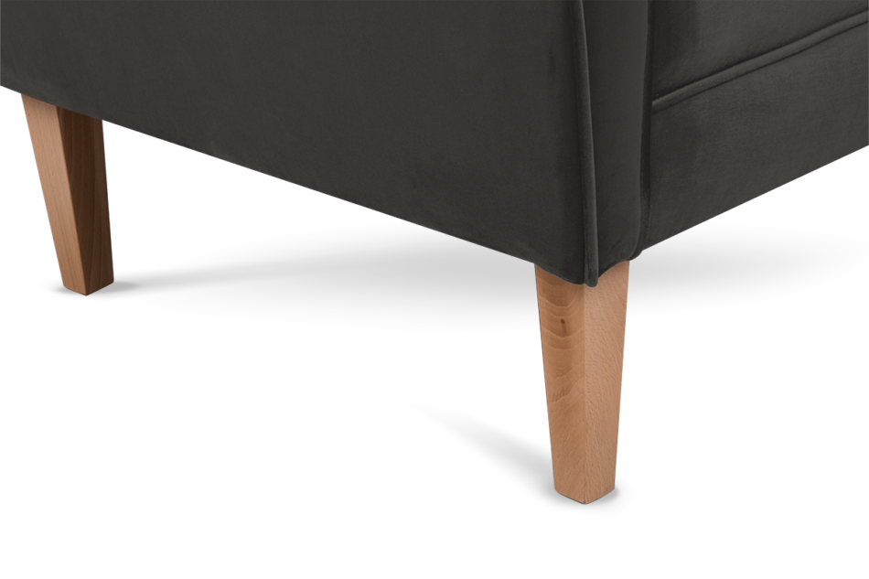 NIROS Fotel ciemny szary - zdjęcie 6