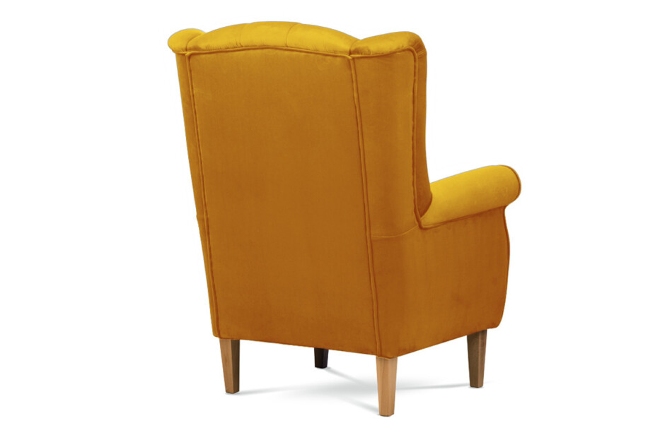 NIROS Fotel żółty - zdjęcie 3