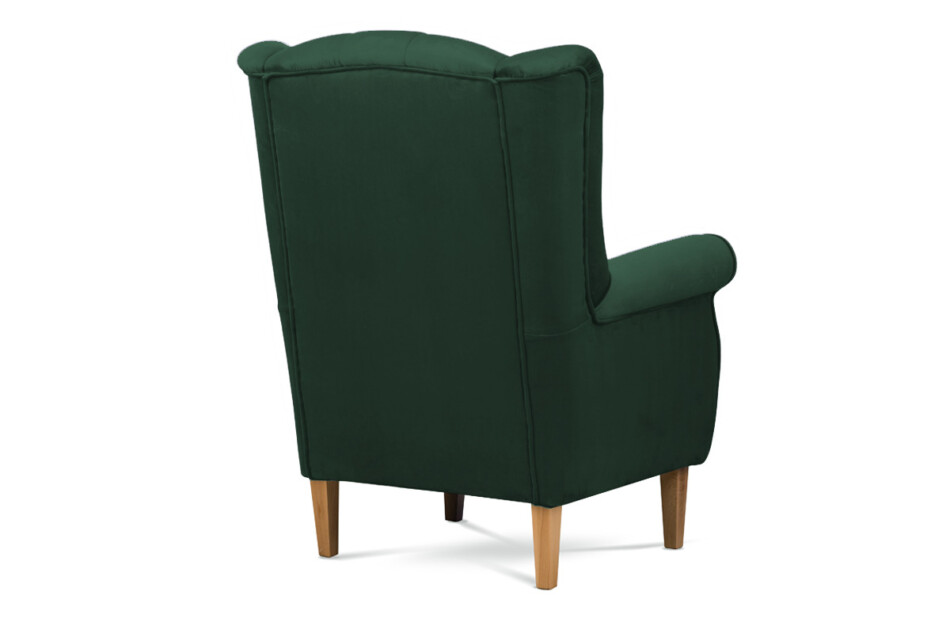 NIROS Fotel ciemny zielony - zdjęcie 3