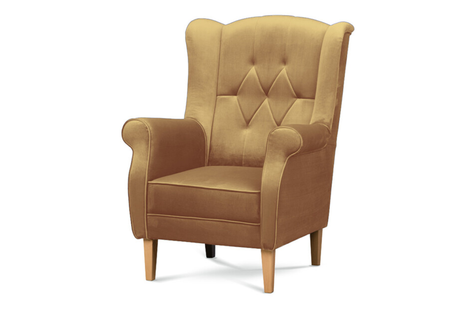 NIROS Fotel beżowy - zdjęcie 2