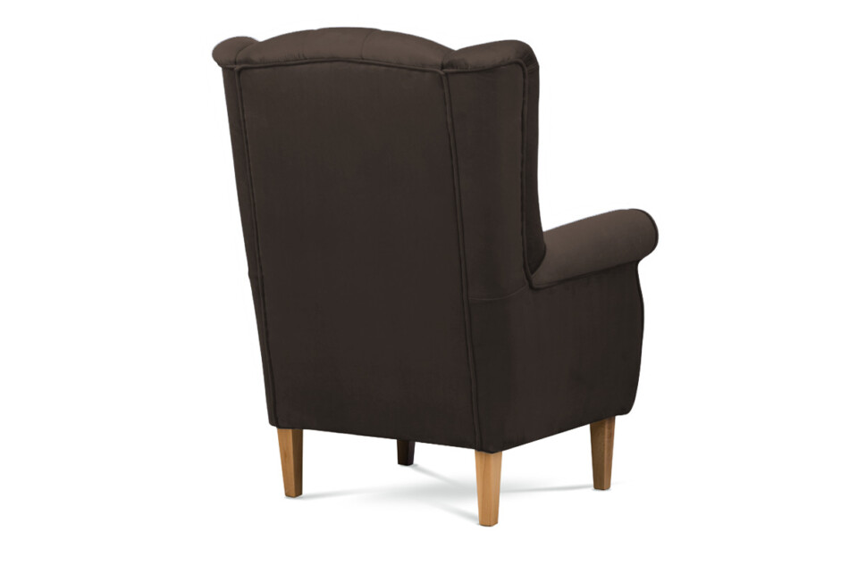 NIROS Fotel brązowy - zdjęcie 4