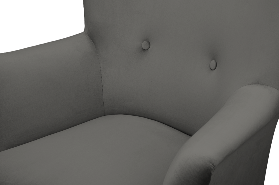 ACRIDO Fotel ciemny szary - zdjęcie 5