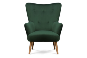 ACRIDO, https://dev1-mda.konsimo.pl/kolekcja/acrido/ Fotel ciemny zielony - zdjęcie