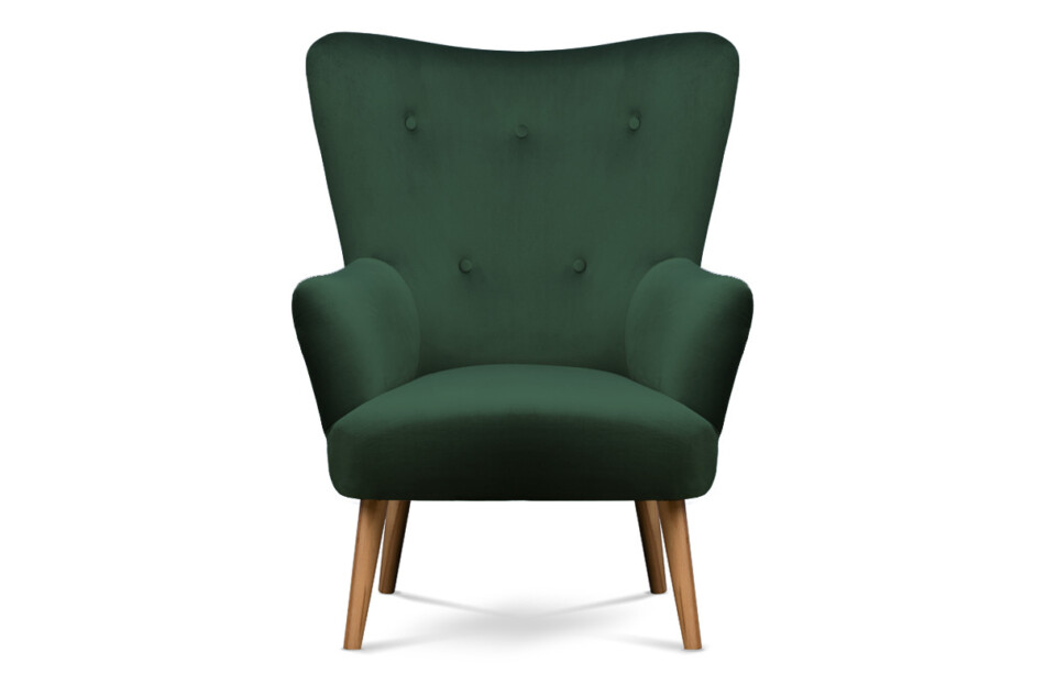 ACRIDO Fotel ciemny zielony - zdjęcie 0