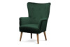 ACRIDO Fotel ciemny zielony - zdjęcie 3