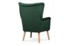 ACRIDO Fotel ciemny zielony - zdjęcie 4
