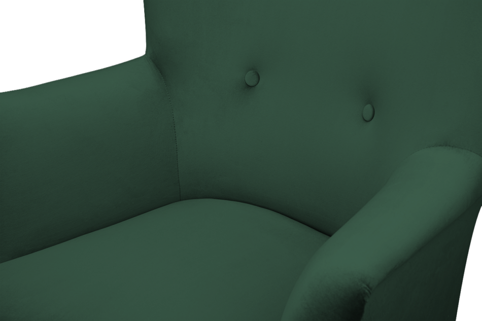 ACRIDO Fotel ciemny zielony - zdjęcie 6