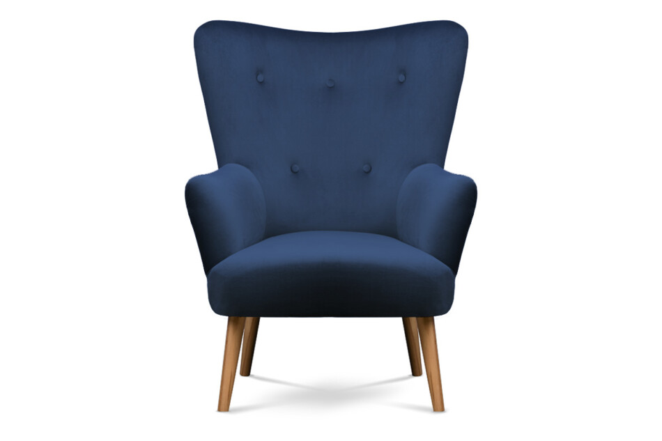 ACRIDO Fotel granatowy - zdjęcie 0