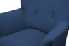 ACRIDO Fotel granatowy - zdjęcie 5