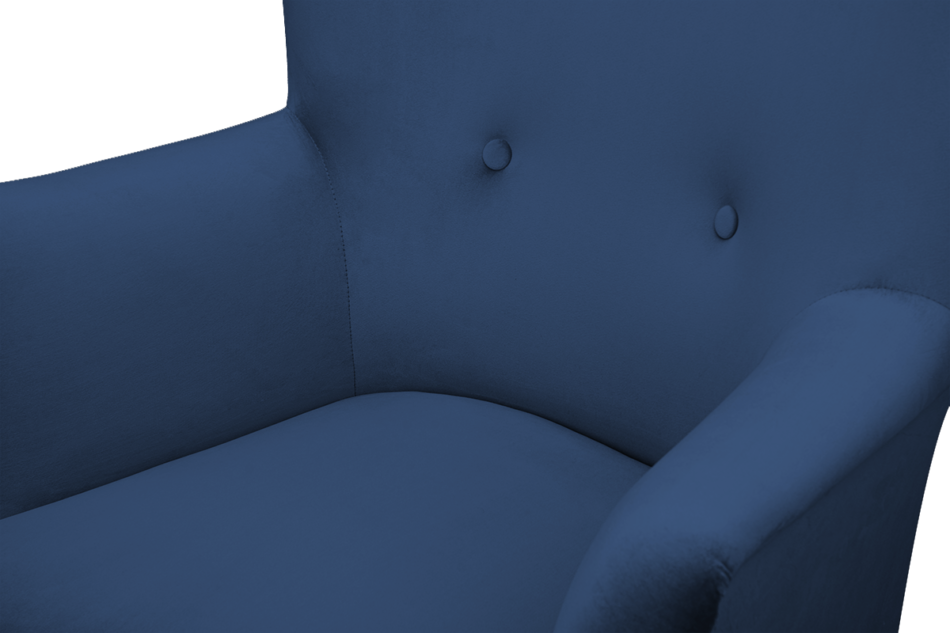 ACRIDO Fotel granatowy - zdjęcie 4