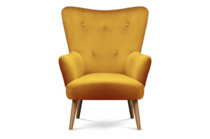 ACRIDO, https://dev1-mda.konsimo.pl/kolekcja/acrido/ Fotel żółty - zdjęcie