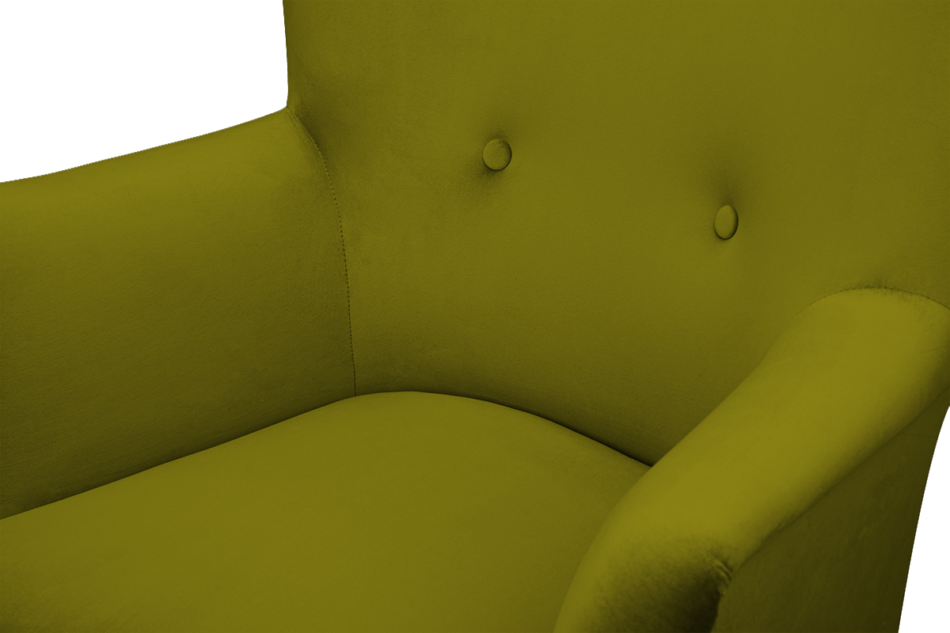 ACRIDO Fotel oliwkowy - zdjęcie 3