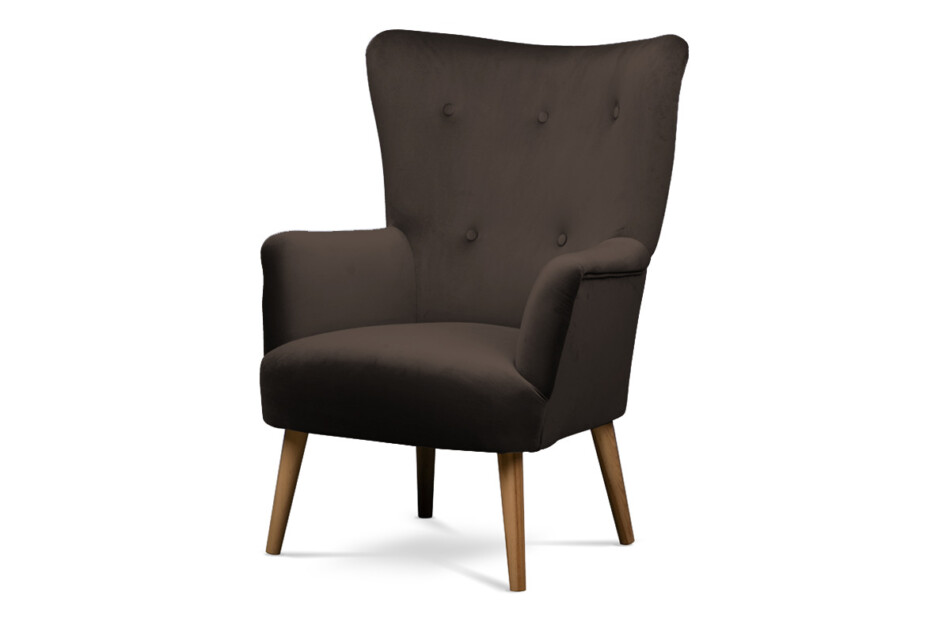 ACRIDO Fotel brązowy - zdjęcie 1