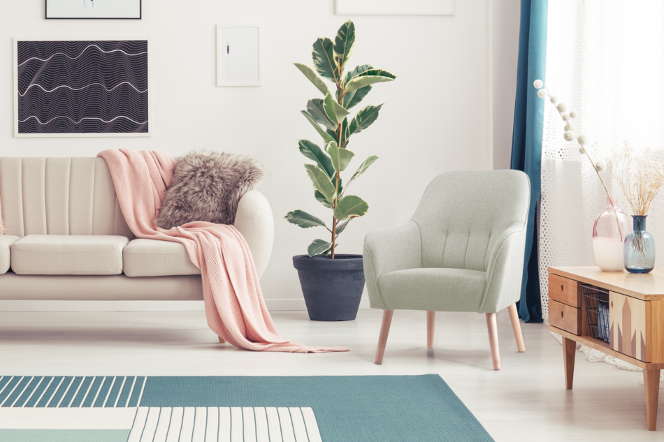 CUBOS Fotel beżowy - zdjęcie 1