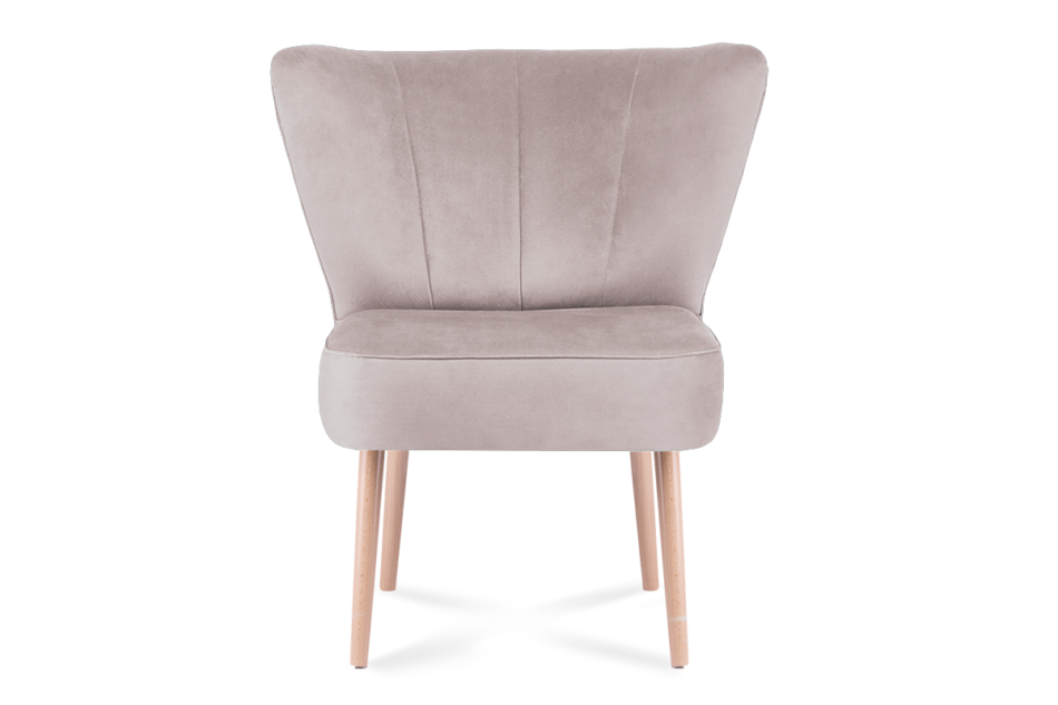 CLAVI Fotel jasny różowy - zdjęcie 0