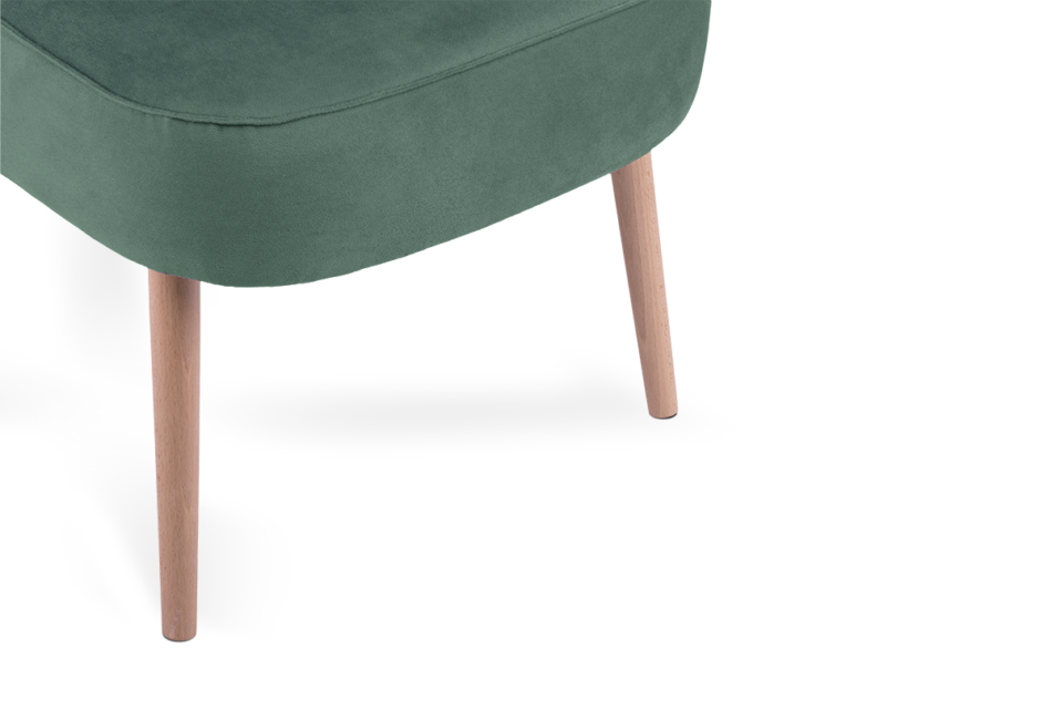 CLAVI Fotel zielony - zdjęcie 5