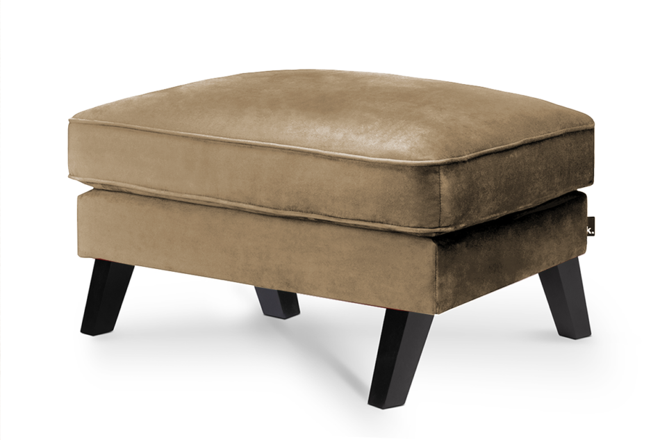 TERSO Puf ciemny beżowy - zdjęcie 1