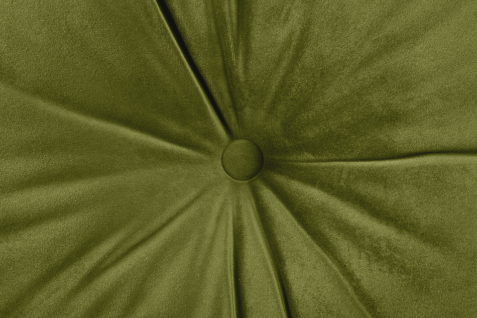 ERISO Zielona welurowa sofa 3 osobowa rozkładana oliwkowy - zdjęcie 4