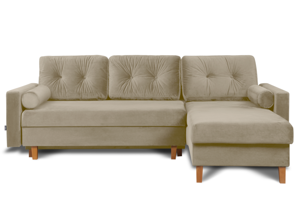 ERISO Beżowy narożnik do salonu beżowy - zdjęcie 0