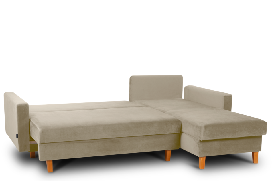 ERISO Beżowy narożnik do salonu beżowy - zdjęcie 3