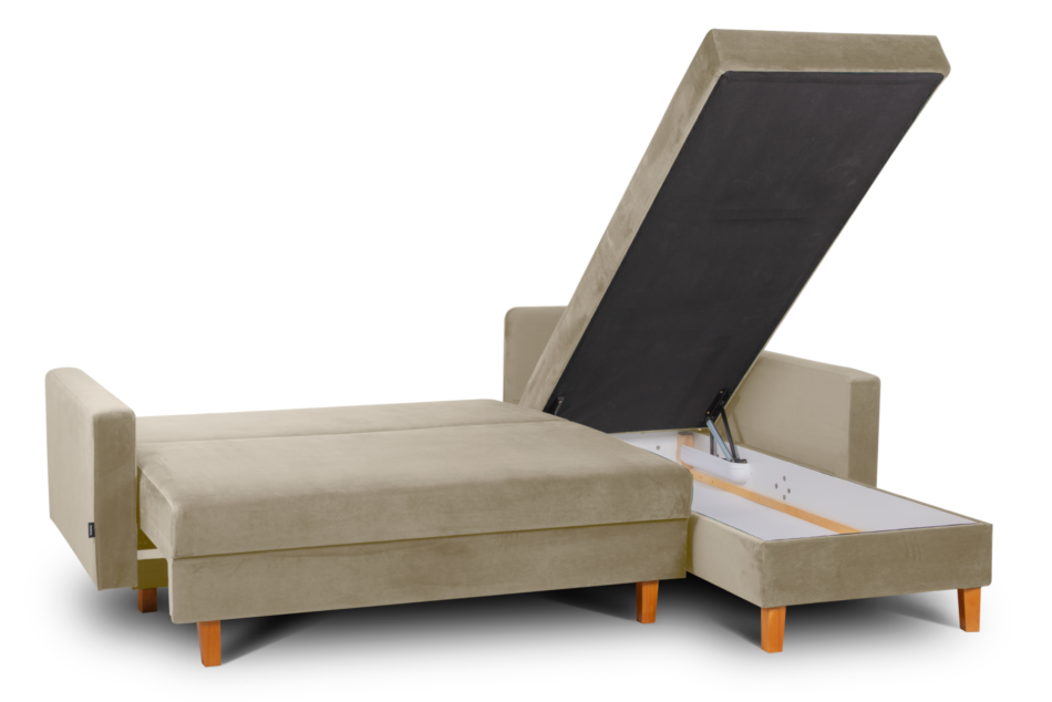 ERISO Beżowy narożnik do salonu beżowy - zdjęcie 2