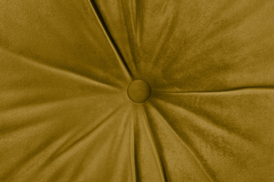 ERISO Żółta welurowa sofa 3 osobowa rozkładana miodowy - zdjęcie 4