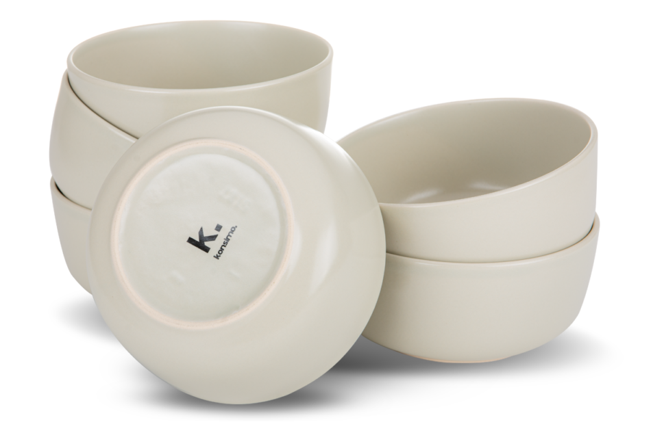 VICTO Miska beżowy/matowy - zdjęcie 1